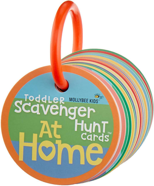 MOLLYBEE KIDS Toddler Scavenger Hunt Cards at Home, Toddler Activity,