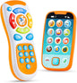 Smartphone Toys for Baby, Remote Control Baby Phone with Music, Learning Toy, Birthday Gifts for Infants, Kids, Boys and Girls, Gift for Christmas