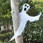 Halloween Tree Wrap Ghost Decoration Outdoor, Cute Ghost Design Decorations for Halloween Lawn, Tree, Party Supplies