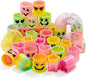30 Pcs Spring Rainbow Party Favor, Mini Plastic Coil Spring Toy, Fidget Stress Coil Mini Springs Bulk Toys for Carnival Prize Birthday, Halloween Goodie Bag Stuffers