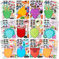 36PCS 9.8"x6.7" Make a face Stickers for Kids, Make Your Own Dinosaur Stickers, Animal Party Favors Kids Crafts, Goodie Bags Stuffers, Classroom Rewards