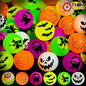72 PCS Halloween Bouncy Balls, Glow in The Dark Bouncing Balls Eyeballs for Halloween Party favors Decorations, Halloween goodie bag fillers, Trick or Treating School Classroom Game Prizes